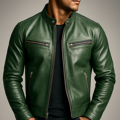 HAWTHORNE VINTAGE LEATHER JACKET