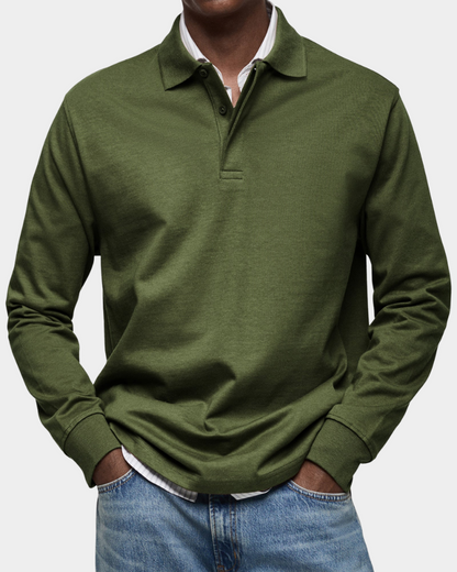 Wilson | Classic Long-Sleeve Polo Shirt