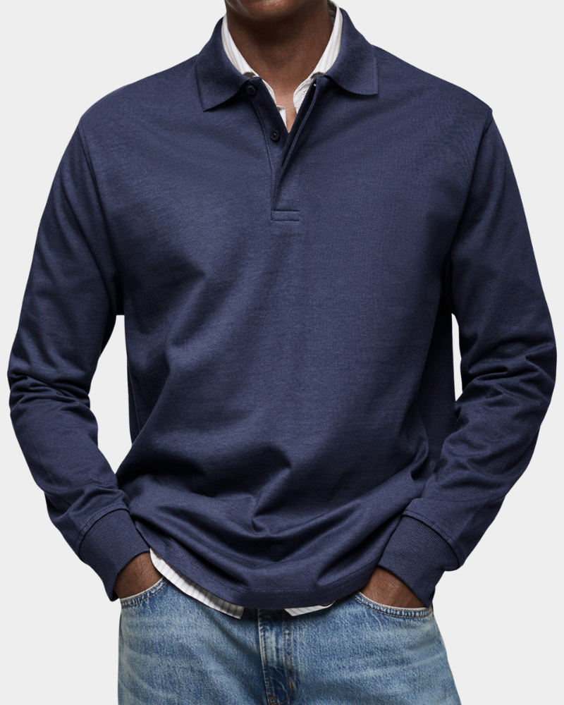 Wilson | Classic Long-Sleeve Polo Shirt
