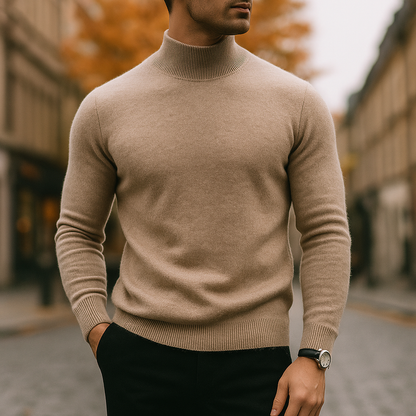 PREMIUM MERINO™ – HALF TURTLENECK SWEATER