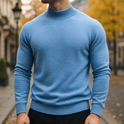 PREMIUM MERINO™ – HALF TURTLENECK SWEATER