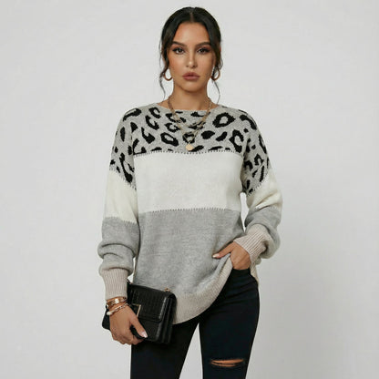CASA NUA™ | Elegant Leopard Sweater