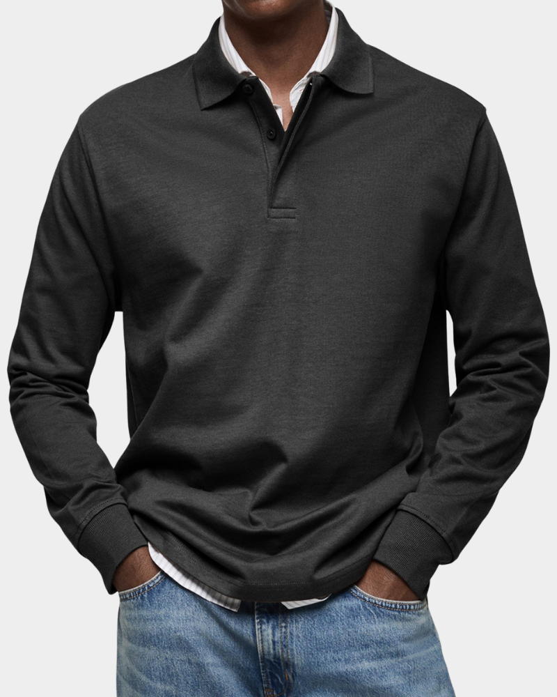 Wilson | Classic Long-Sleeve Polo Shirt