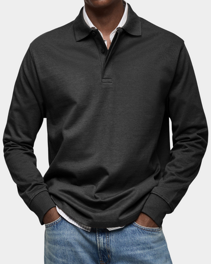 Wilson | Classic Long-Sleeve Polo Shirt