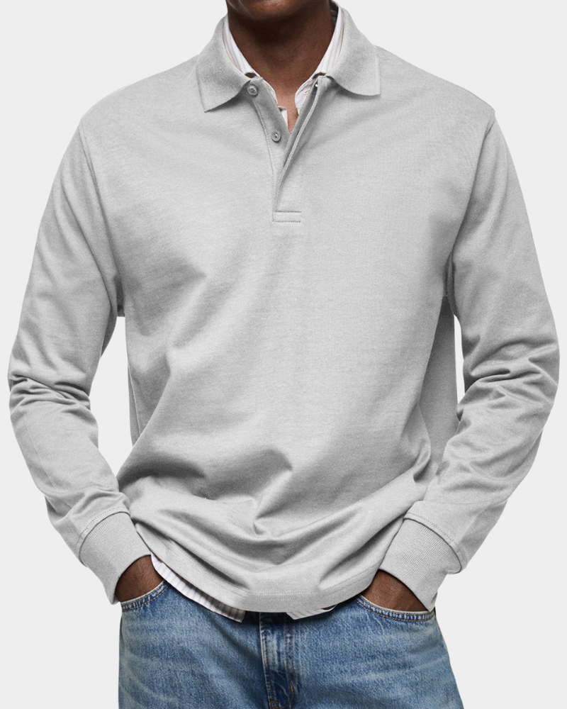 Wilson | Classic Long-Sleeve Polo Shirt