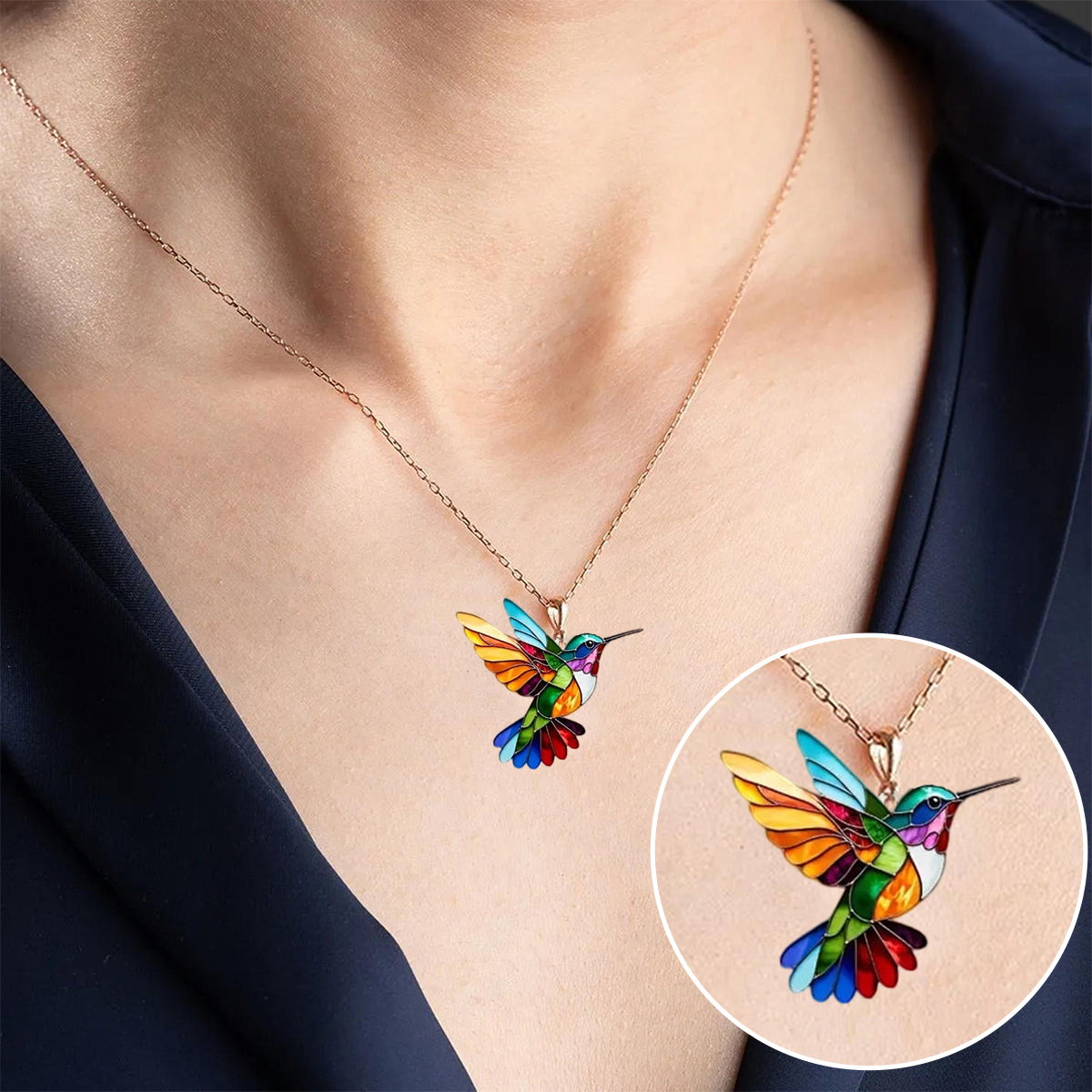 Julien | Timeless Elegance Colorful Necklace