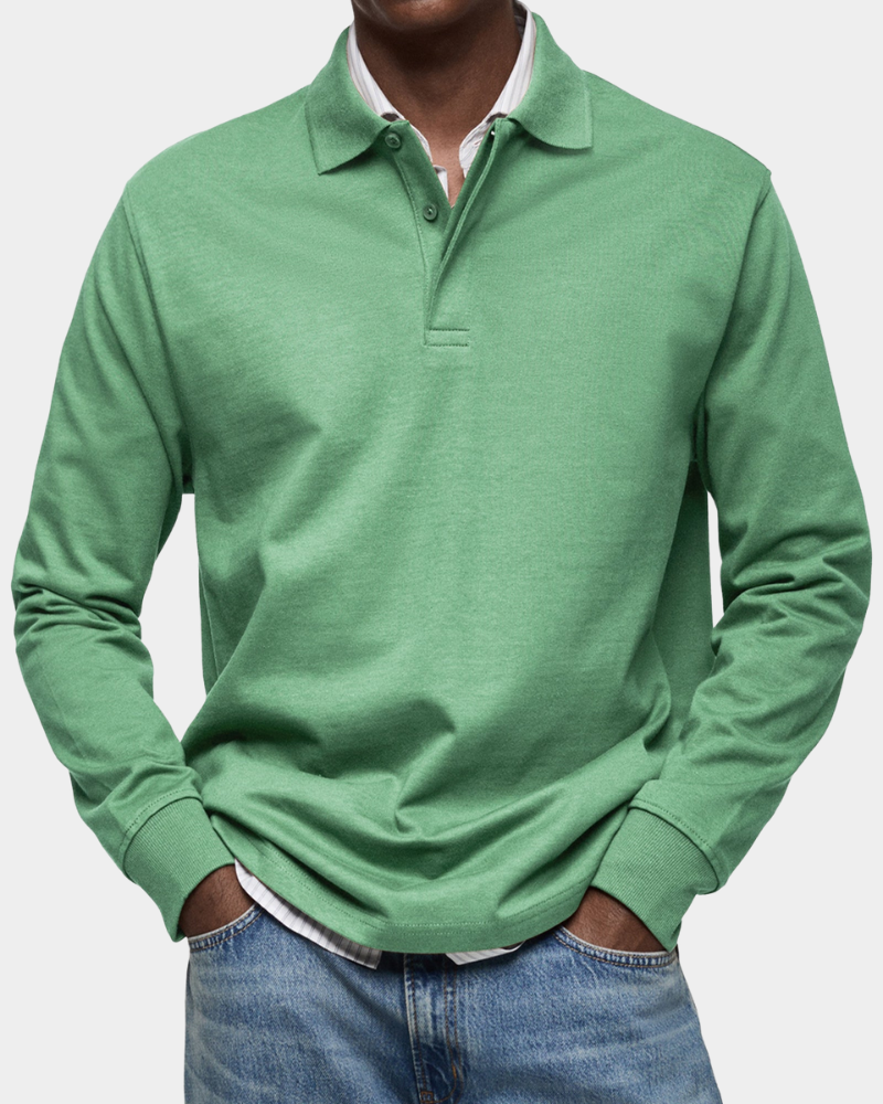 Wilson | Classic Long-Sleeve Polo Shirt