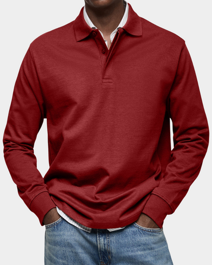 Wilson | Classic Long-Sleeve Polo Shirt