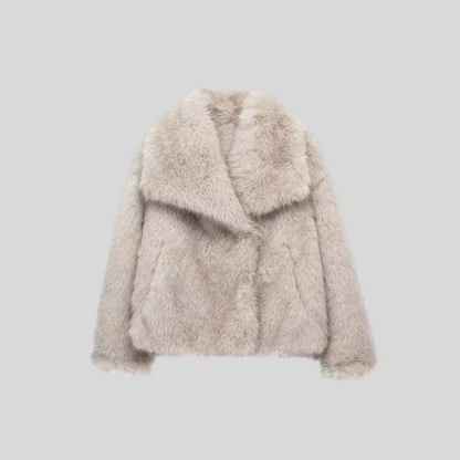 VICTORIA™ | Faux Fur Luxury Coat