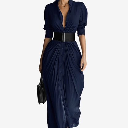 Kalisha™ Long Sleeve Maxi Dress