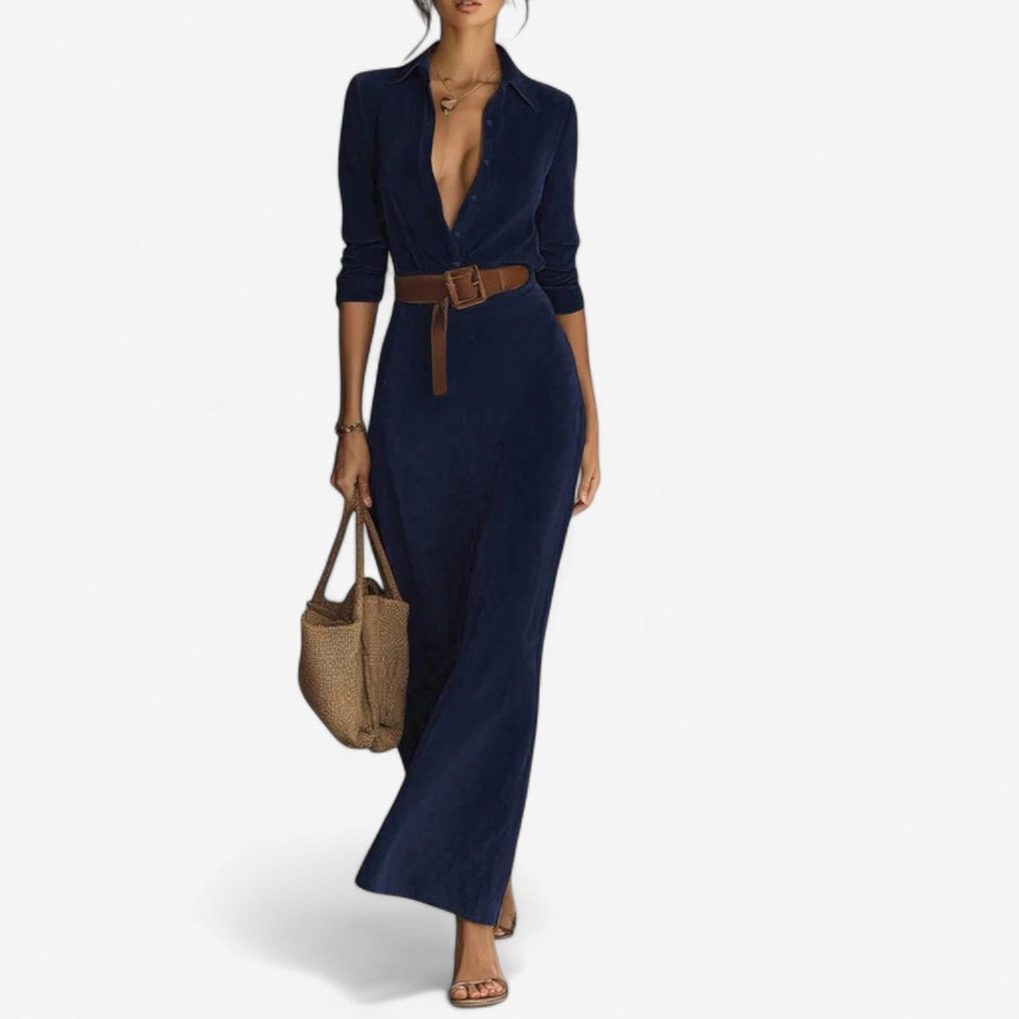 Jessica™ Minimalist Maxi Dress