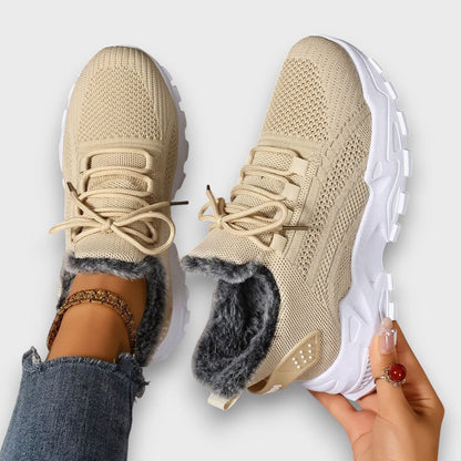 Chloe™ | Lace-Up Winter Sneakers