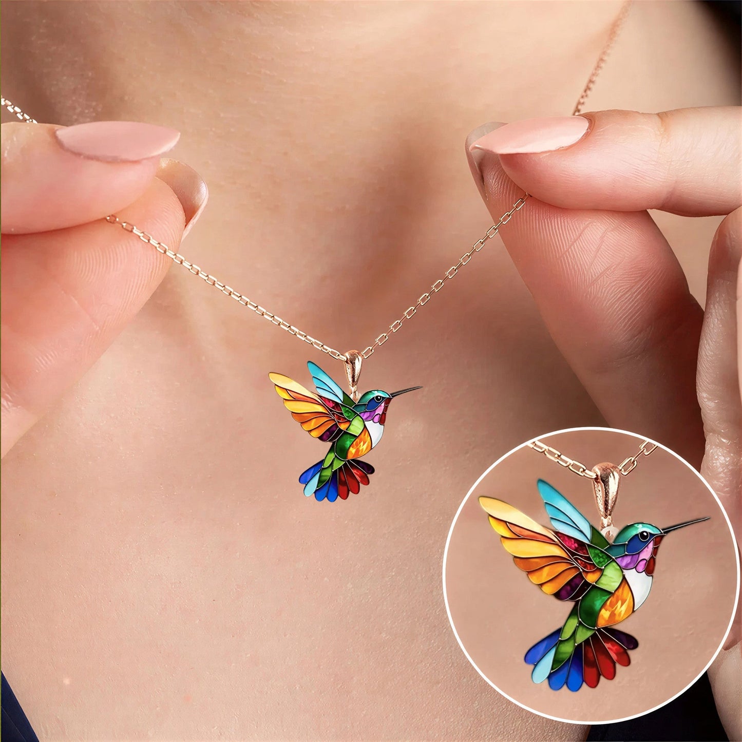 Julien | Timeless Elegance Colorful Necklace