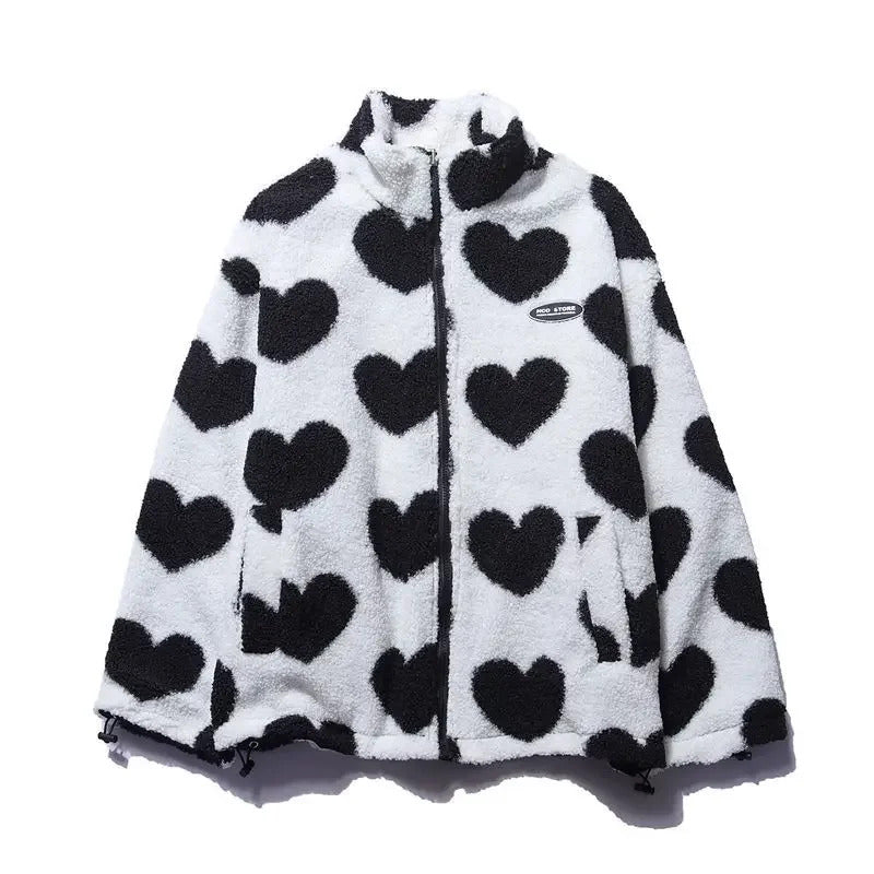 Camila | Reversible Heart Jacket