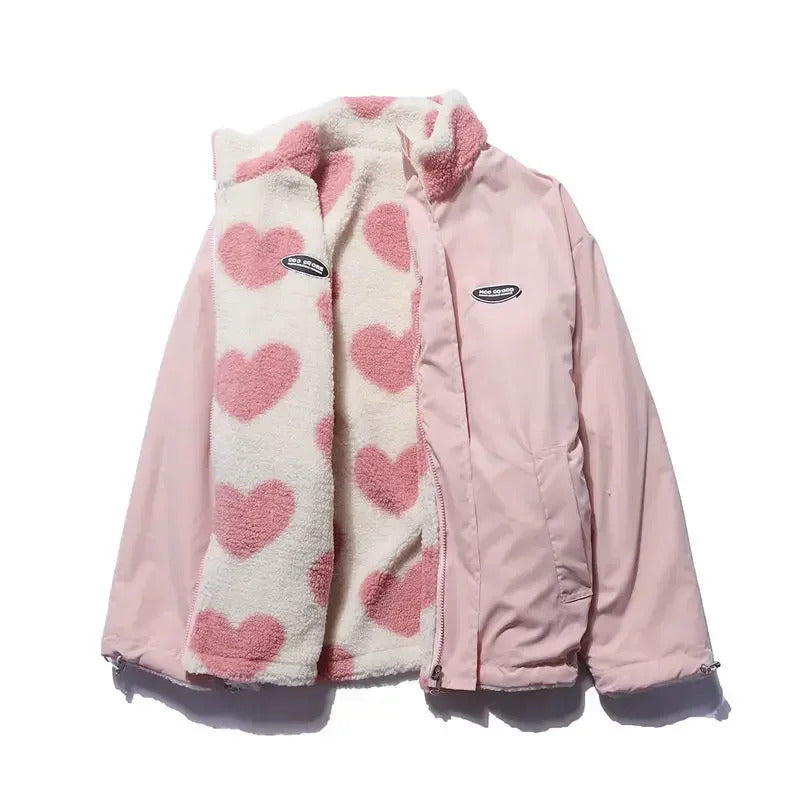 Camila | Reversible Heart Jacket