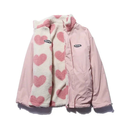 Camila | Reversible Heart Jacket