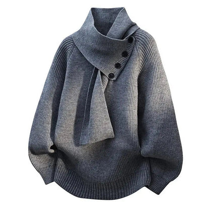 Arielle | Cozy Scarf-Neck Sweater