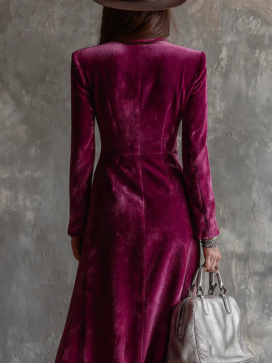 Dariella | Velvet Blazer Dress