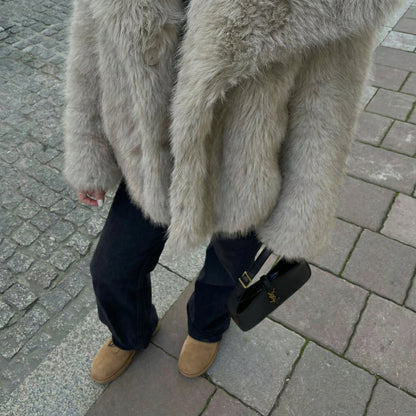 VICTORIA™ | Faux Fur Luxury Coat