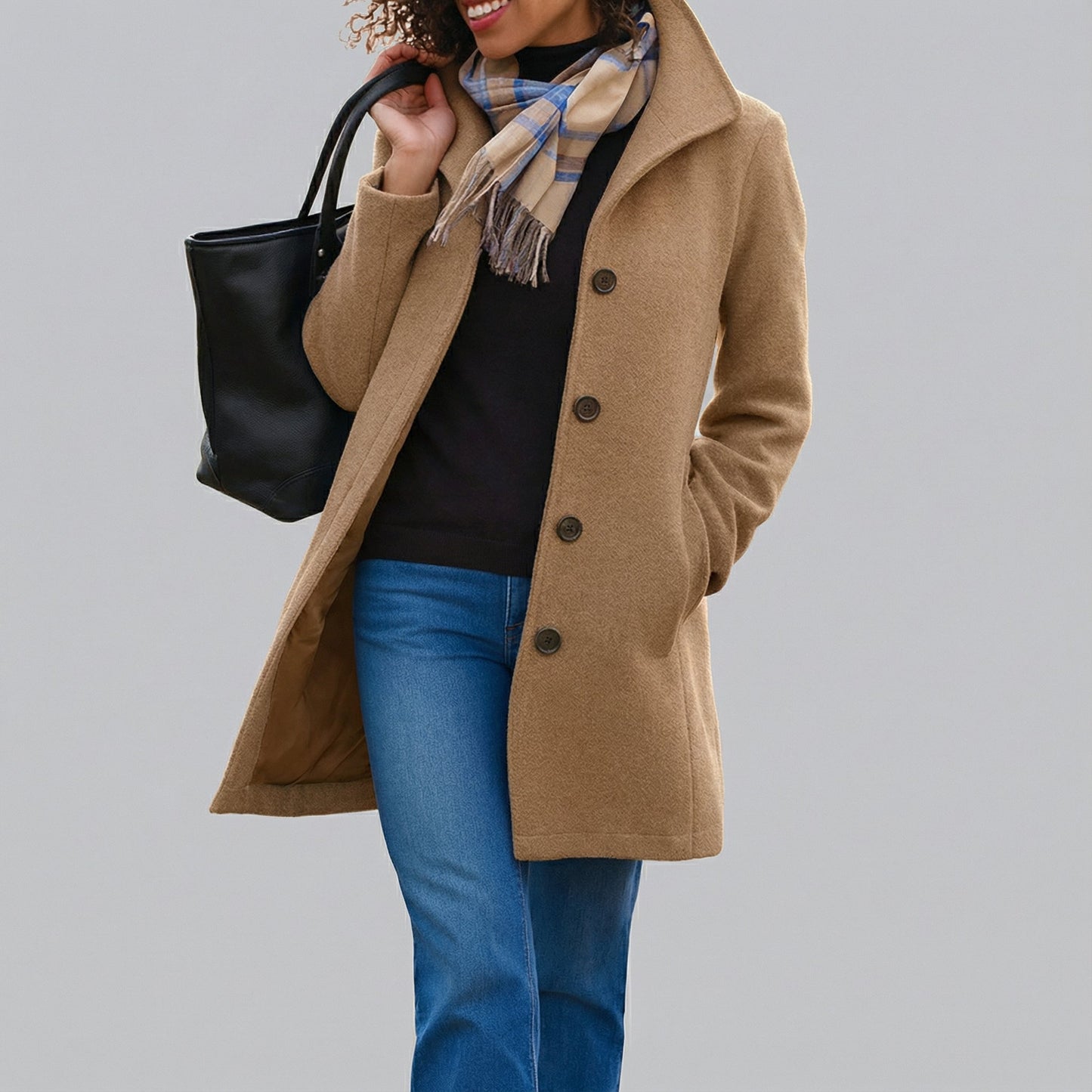 TRADURA™ | Mid-Length Classic Coat