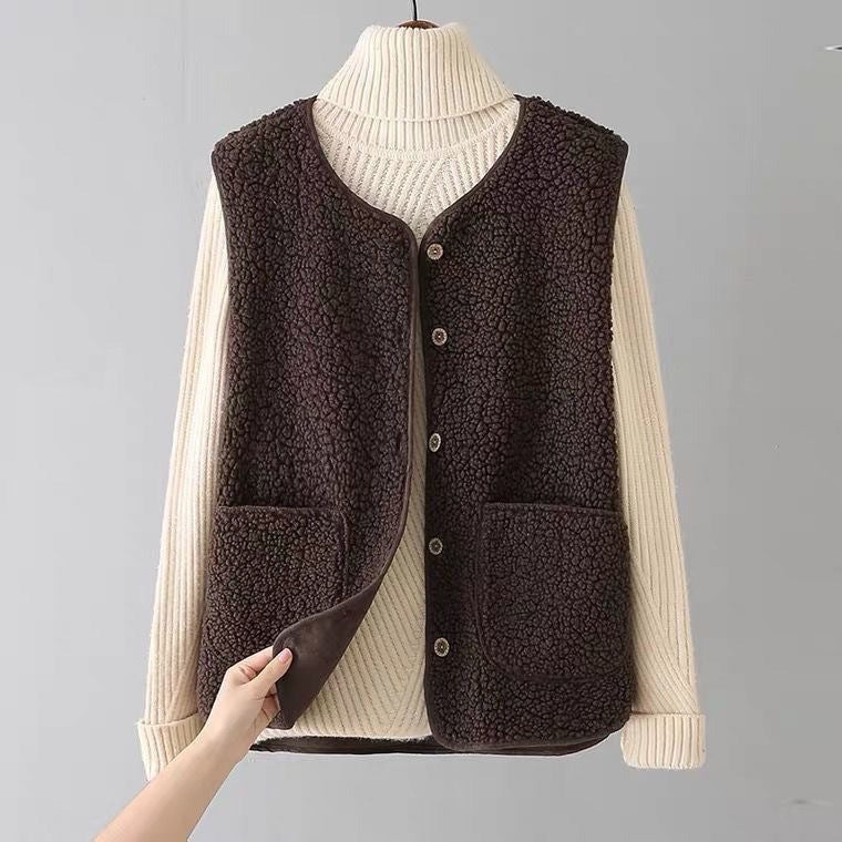 Cozy Sherpa Vest