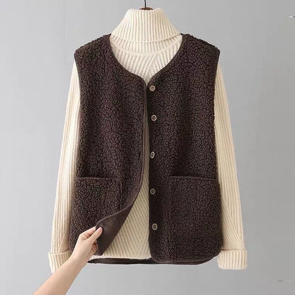 Cozy Sherpa Vest