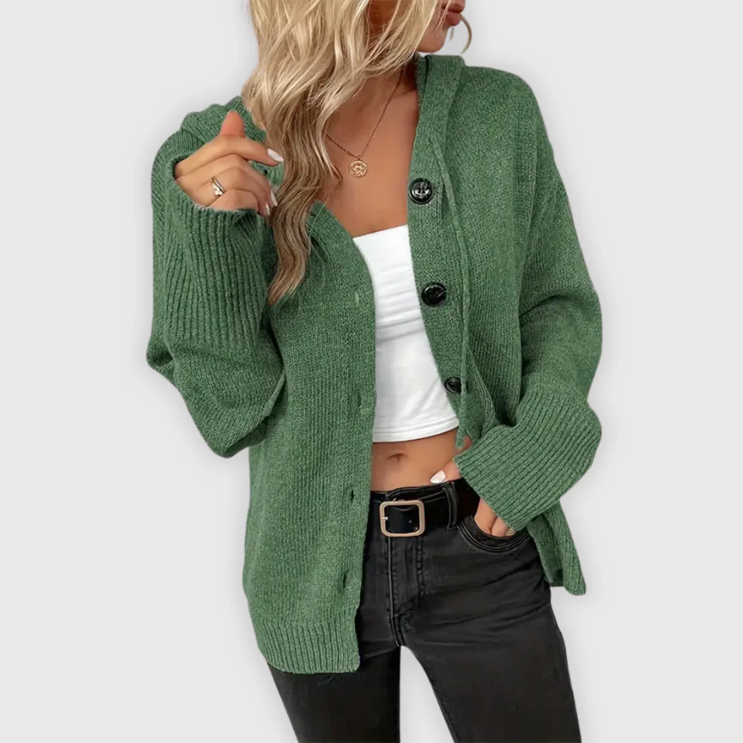 CHIVANA™ | Hooded Knit Sweater