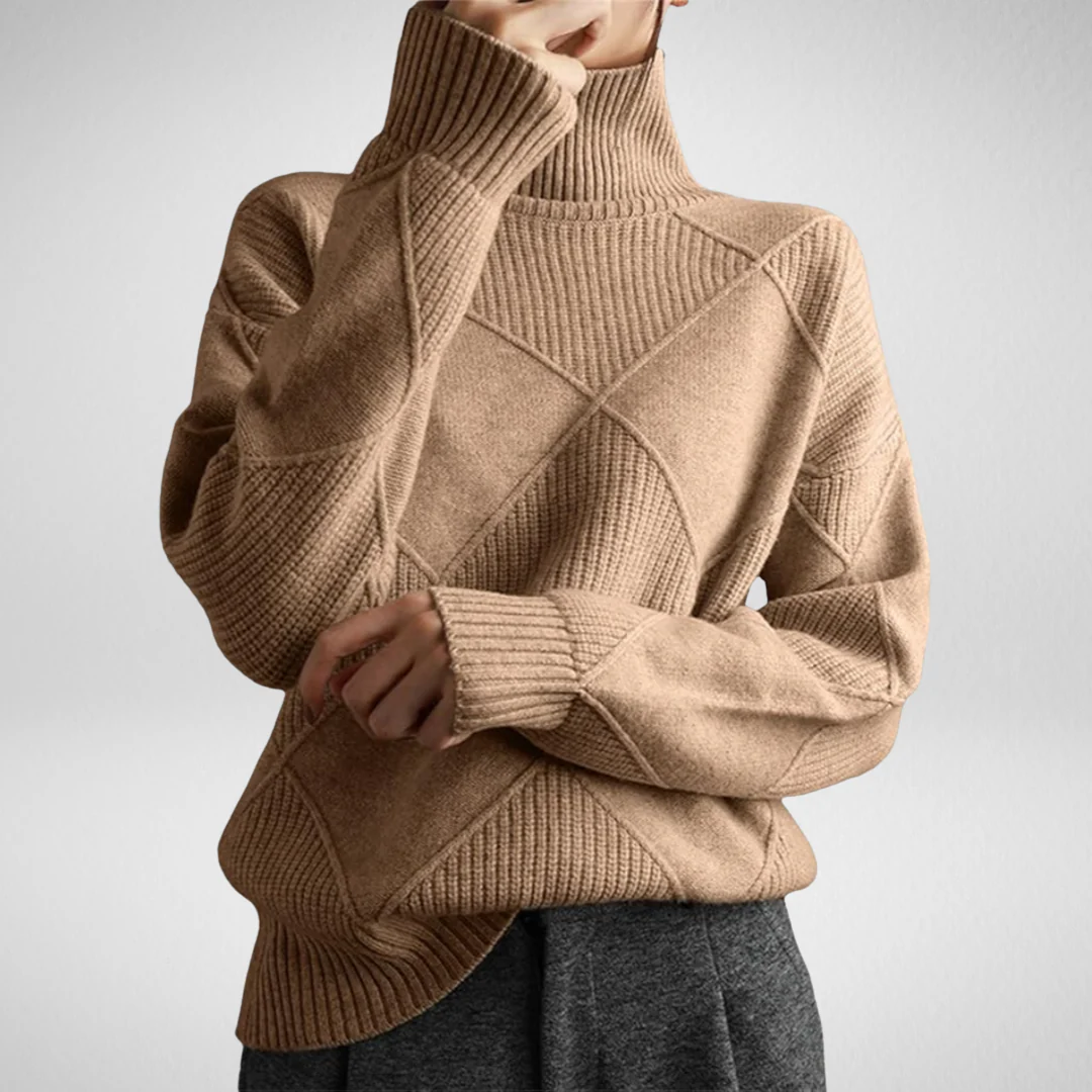 LAUREN™ | High-Neck Sweater