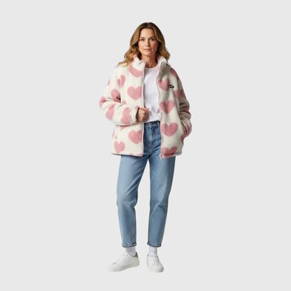 Camila | Reversible Heart Jacket
